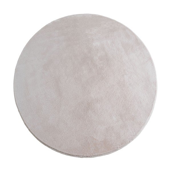 Krémszínű mosható kerek szőnyeg ø 80 cm Joy – Ayyildiz Carpets