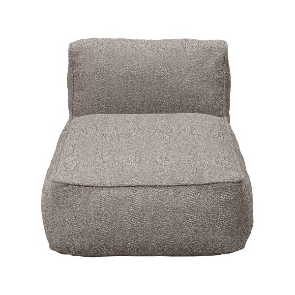 Bézs kerti kanapé modul (heverő résszel) Grow – Blomus