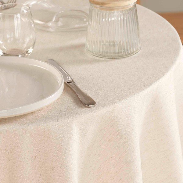 Asztalterítő ø 180 cm Pauline – douceur d'intérieur-image-1