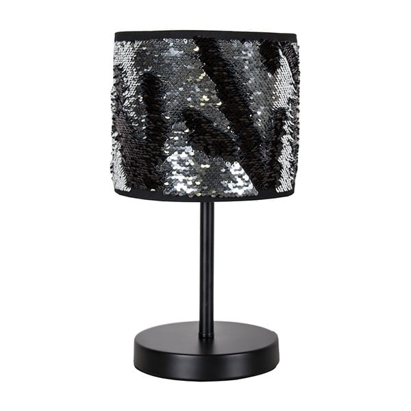 Bling fekete és rézszínű asztali lámpa, ø 18 cm - Globen Lighting