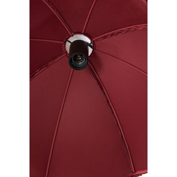 Borvörös függőlámpa textil búrával ø 60 cm Malacia – Light & Living-image-1