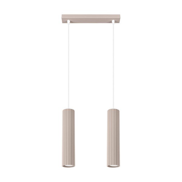 Szürkésbarna fém függőlámpa Gleam – Sollux