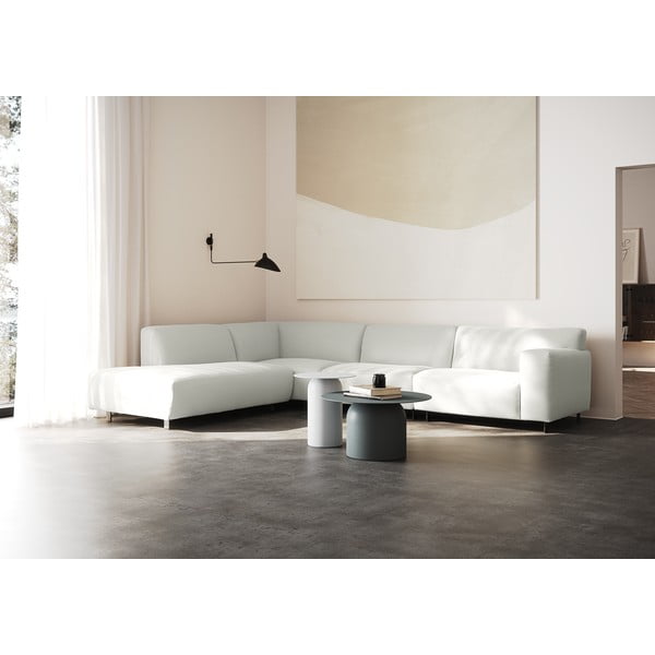 Fehér sarokkanapé (jobb oldali) Vesta – Furninova -image-4