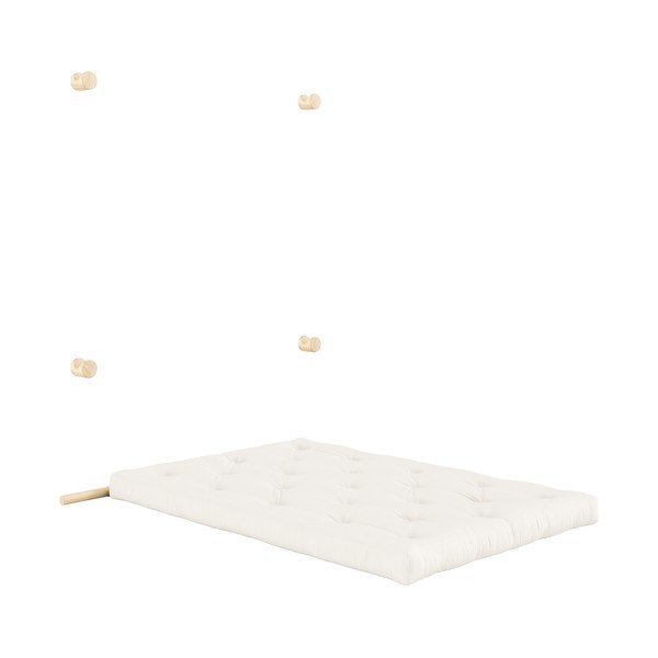 Natúr színű kinyitható kanapé 135 cm Hooked – Karup Design-image-4