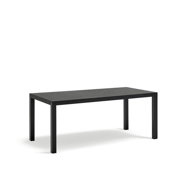 Étkezőasztal tölgyfa asztallappal 75x180 cm Alma – Teulat-image-2