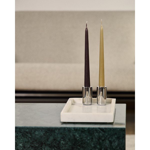 Márvány dekoratív tálca 18x35 cm Serela – Kave Home-image-2