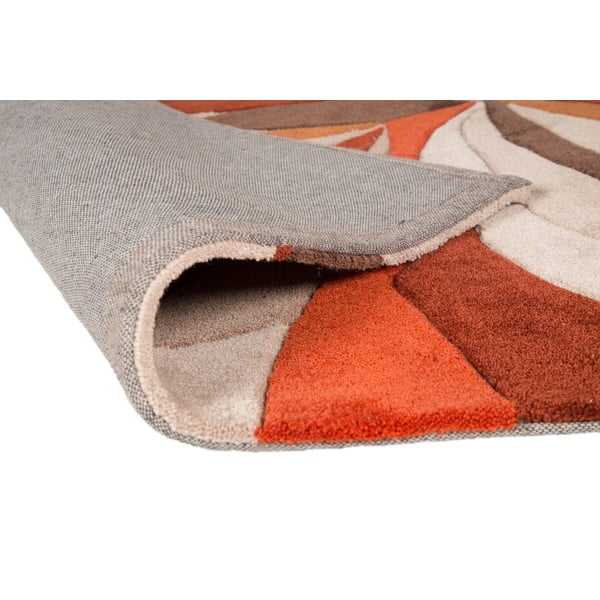 Splinter narancssárga szőnyeg, 160 x 220 cm - Flair Rugs-image-2
