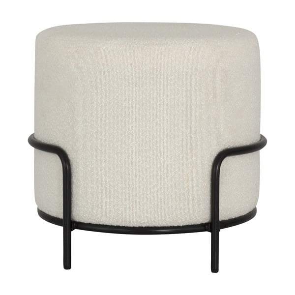 Fehér buklé puff Carl – Tenzo-image-3