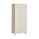 Szürkésbézs MDF függő ruhásszekrény 80x190x61 cm Ben – Ellos Home