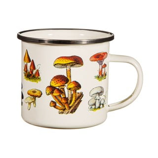 Krémszínű zománcozott gyerek bögre Vintage Mushroom - Sass & Belle