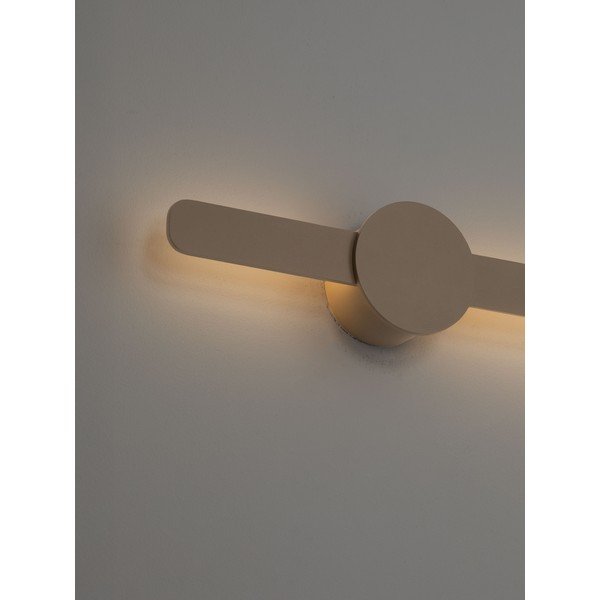 Szürkésbézs alumínium LED fali lámpa Norei – Nova Luce-image-4