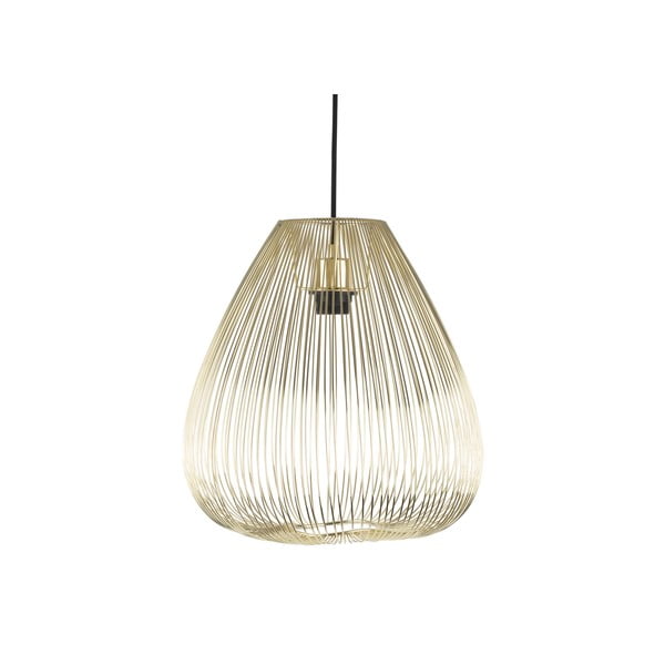 Lucid aranyszínű fém függőlámpa, ø 35 cm - Leitmotiv-image-2