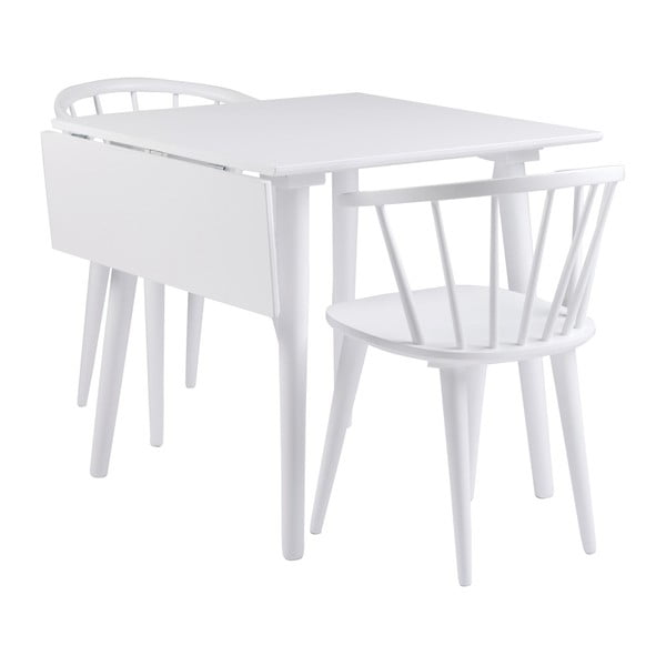 Carmen fehér kaucsukfa étkezőszék - Rowico-image-3