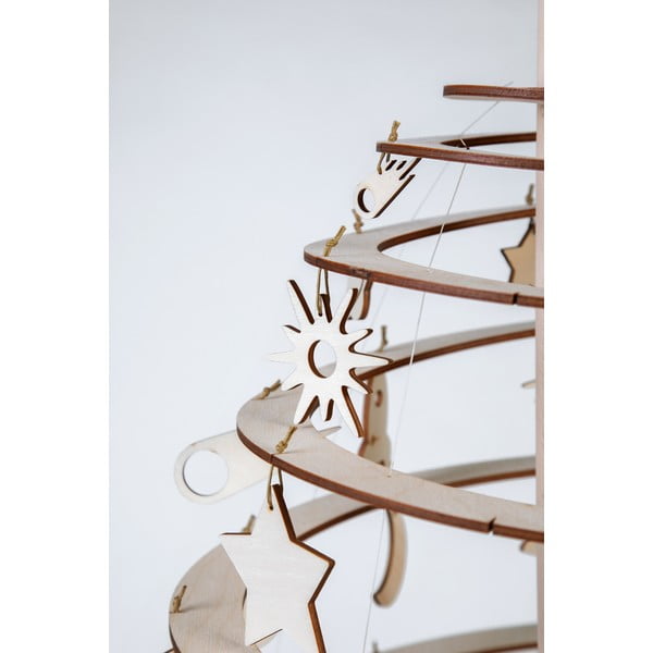 Medium 8 db-os fa karácsonyi dekoráció készlet - Spira-image-2