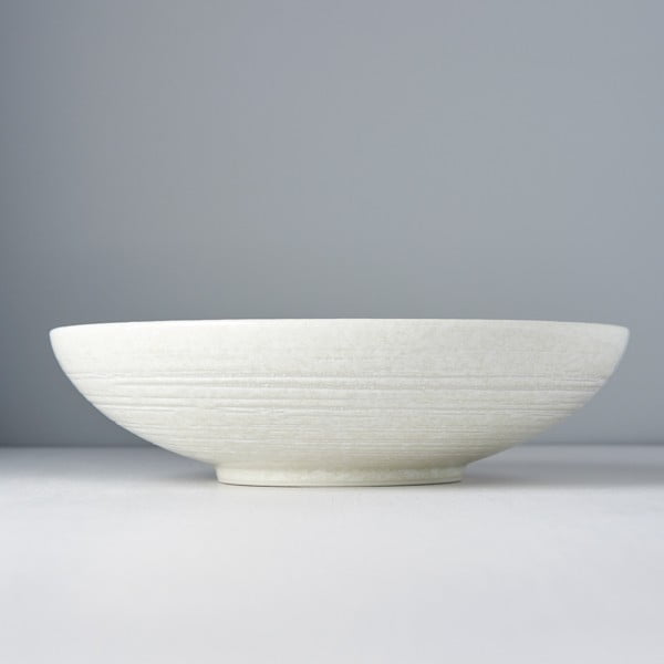 Star fehér kerámia szervírozó tál, ø 28 cm - MIJ-image-1