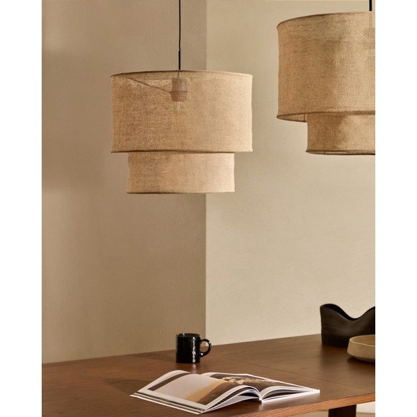 Bézs lámpabúra ø 40 cm Mariela – Kave Home-image-1