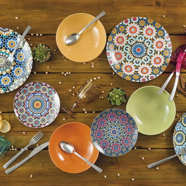 Porcelán étkészlet 18 db-os Marrakesh – VDE Tivoli 1996-image-2