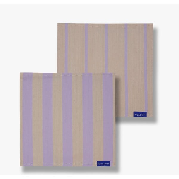 Textil szalvéta szett 2 db-os Stripes – Mette Ditmer Denmark