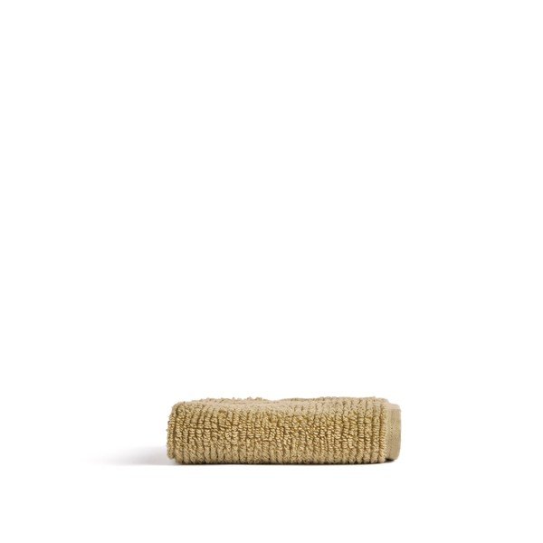 Zöld frottír pamut törölköző 30x50 cm Olvira – Kave Home-image-4