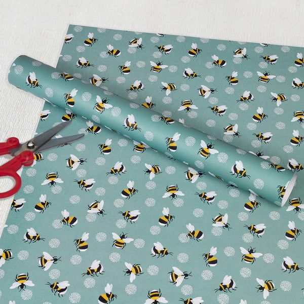 Csomagolópapír szett 5 db-os Bumblebee – Rex London-image-1