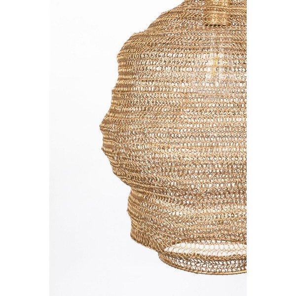 Lena aranyszínű függőlámpa, ø 48 cm - White Label-image-4
