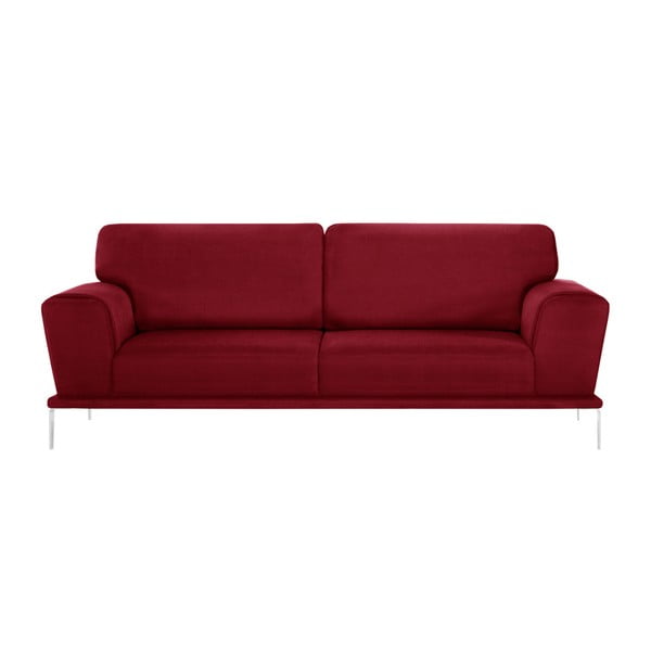 Kendall piros háromszemélyes kanapé - L'Officiel Interiors