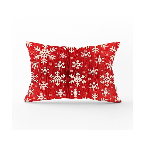 Snowflakes karácsonyi párnahuzat, 35 x 55 cm - Minimalist Cushion Covers