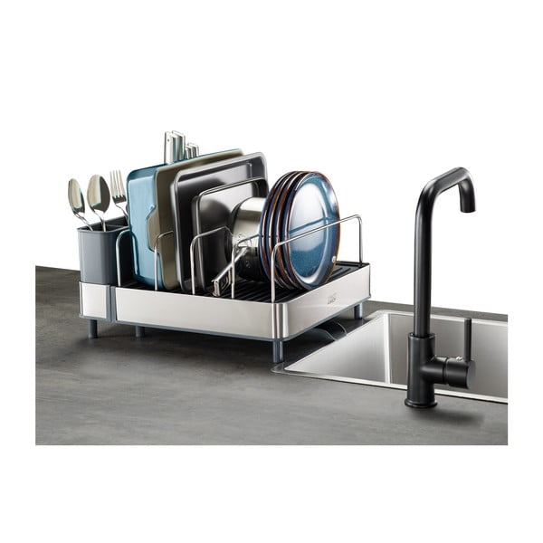 Kék-ezüstszínű fém edényszárító Extend – Joseph Joseph-image-4