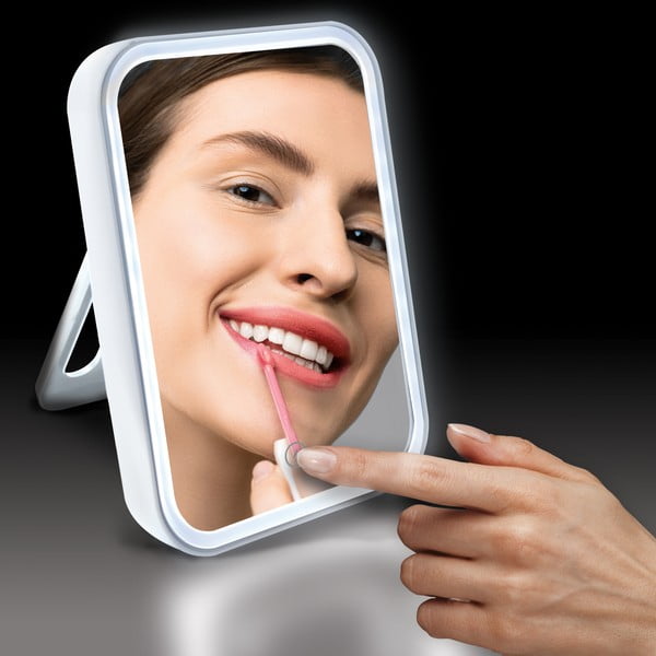 Kozmetikai tükör világítással 15x20 cm Ania – MSV-image-1