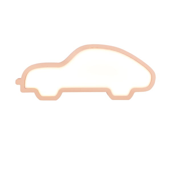 Rózsaszín gyerek éjjelilámpa Car – Candellux Lighting-image-2