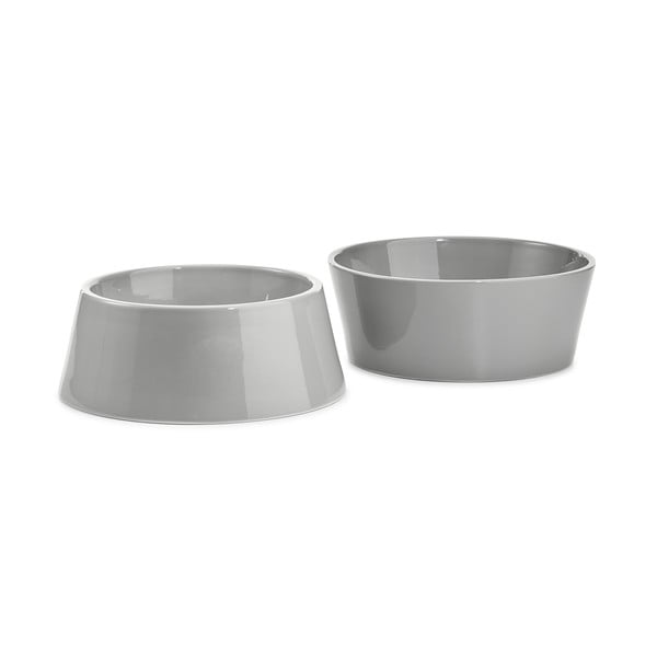 Porcelán tálka szett 2 db-os ø 17 cm Doppio Concrete S/M – MiaCara