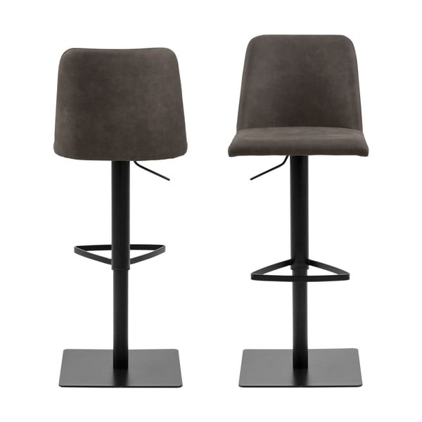 Antracitszürke állítható magasságú bárszék (ülésmagasság 78,5 cm) Avanja – Actona-image-3