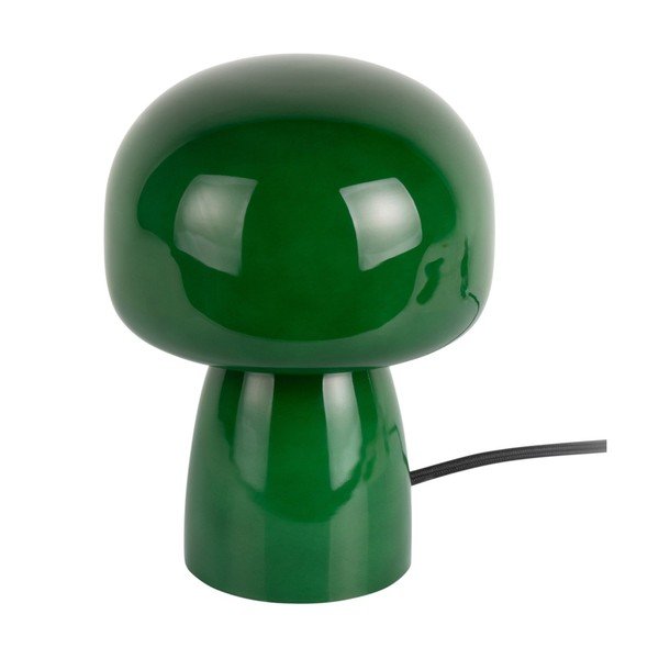 Sötétzöld üveg asztali lámpa (magasság 20 cm) Fervor – Leitmotiv