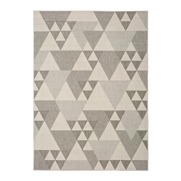 Clhoe Triangles bézs szőnyeg, 80 x 150 cm - Universal