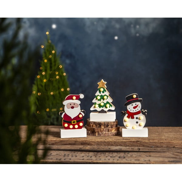 Fehér-zöld fénydekoráció karácsonyi mintával Freddy – Star Trading-image-4