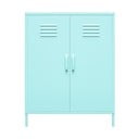 Cache világoskék fém szekrény, 80 x 102 cm - Novogratz