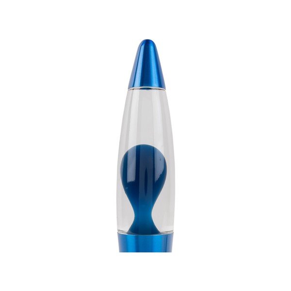 Kék üveg lávalámpa (magasság 35,5 cm) Funky Rocket Lava – Leitmotiv-image-2