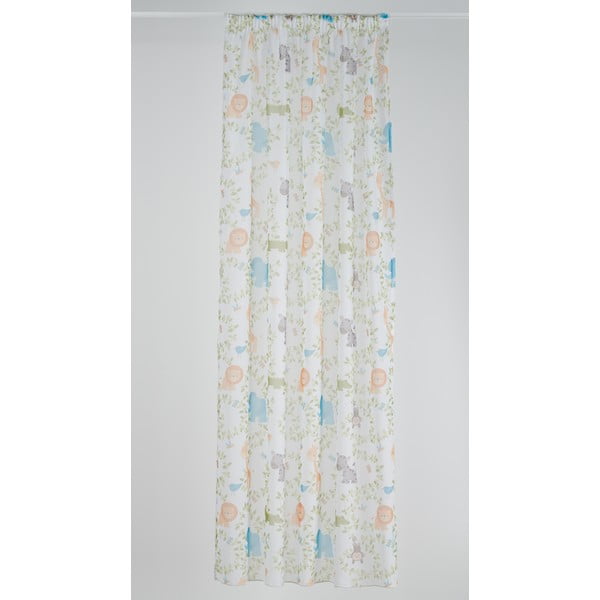 Átlátszó gyerek függöny 140x245 cm Yoyo - Mendola Fabrics-image-1