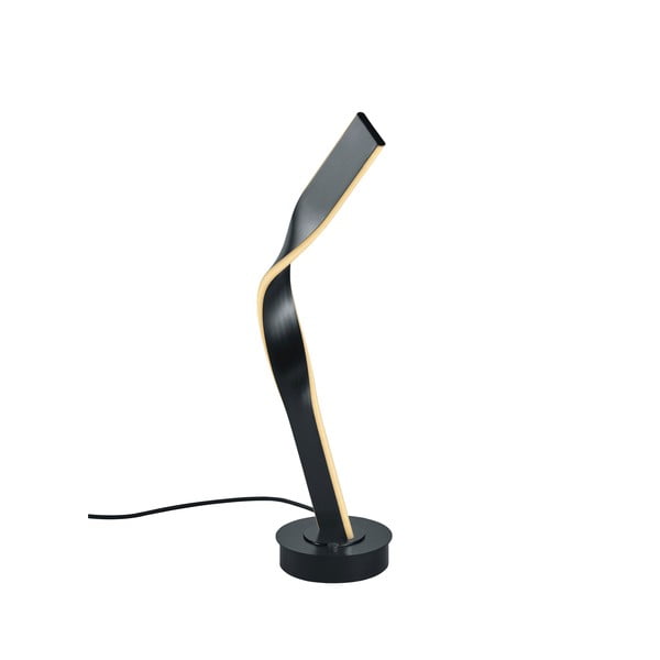 Fekete LED asztali lámpa fém búrával (magasság 64,5 cm) Cicenza – CINQUE