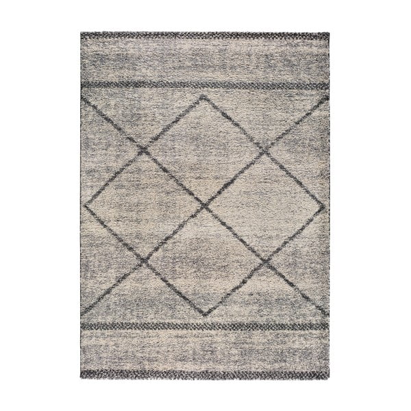 Kasbah Gris szürke szőnyeg, 133 x 190 cm - Universal