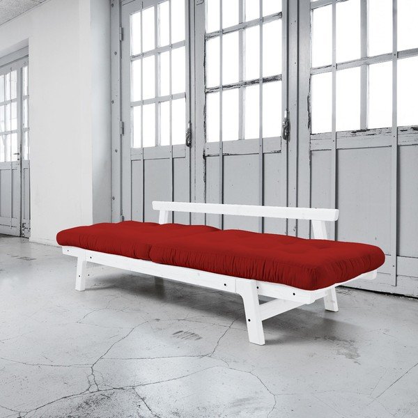Step White/Red kinyitható kanapé - Karup-image-2