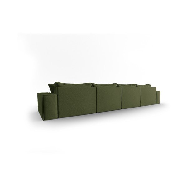 Zöld sarokkanapé Mike – Micadoni Home-image-4
