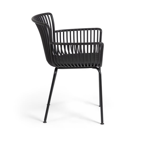 Surpika fekete kerti szék - Kave Home-image-3