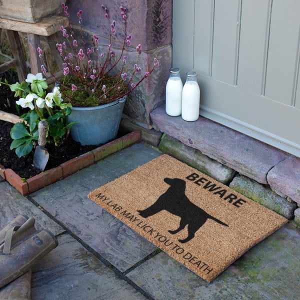 Kókuszrost lábtörlő 40x60 cm Labrador – Artsy Doormats-image-2