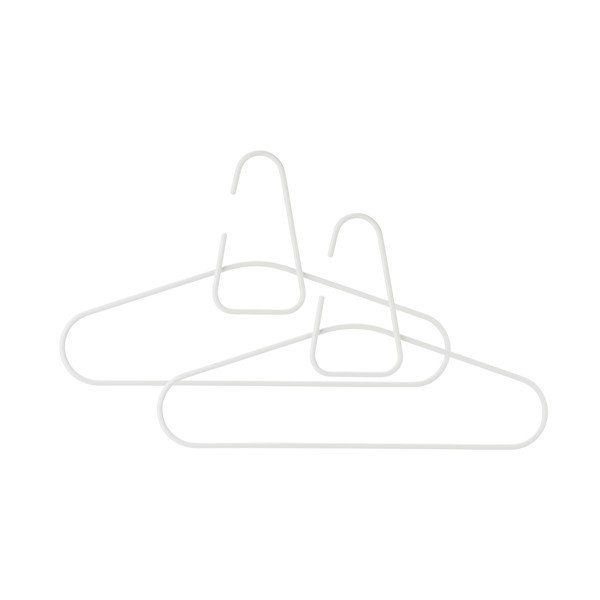 A-hanger 2 db fehér vállfa - Zone-image-1