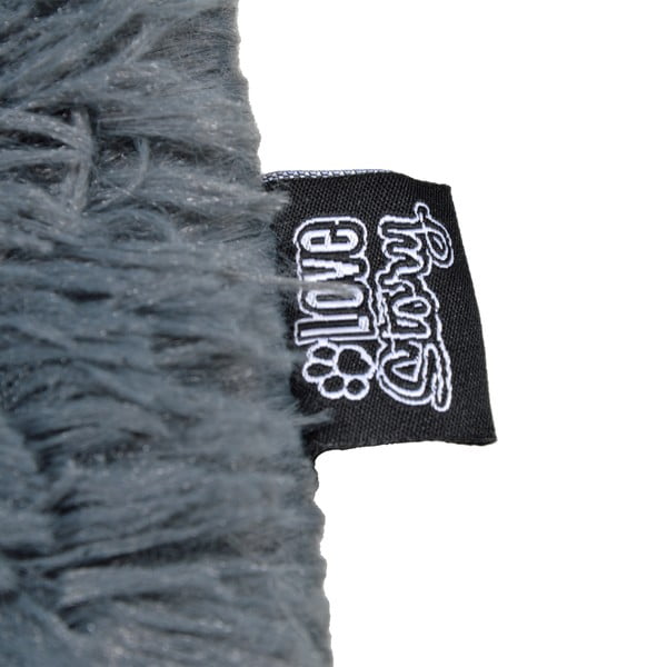 Sötétszürke kisállat fekhely ülőbútorra kutyáknak 95x120 cm – Love Story-image-4