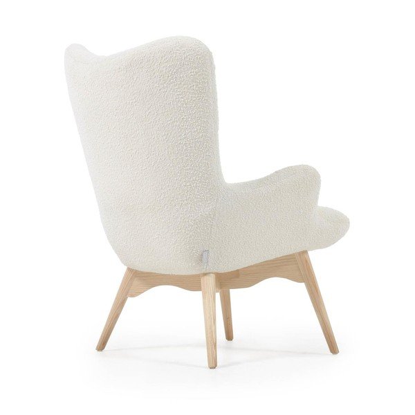 Fehér fotel Kody - Kave Home-image-4