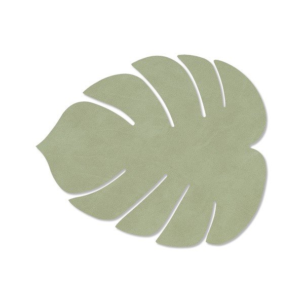 Öko bőr tányéralátét 22x26 cm Monstera Leaf Nupo – LIND DNA