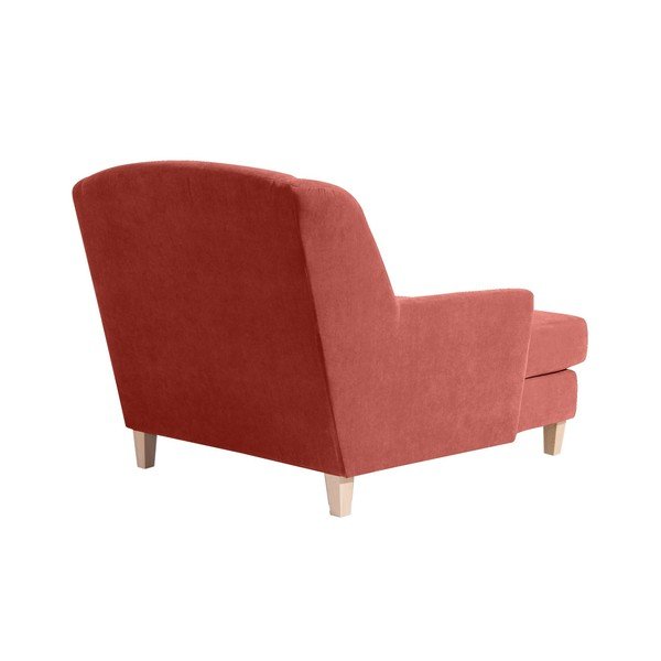 Judith Velor terrakotta barna fotel - Max Winzer-image-2