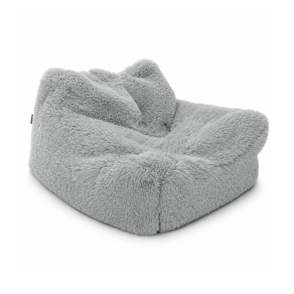 Fehér gyerek babzsákfotel Mammoth – Meowbaby